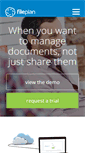 Mobile Screenshot of fileplan.com